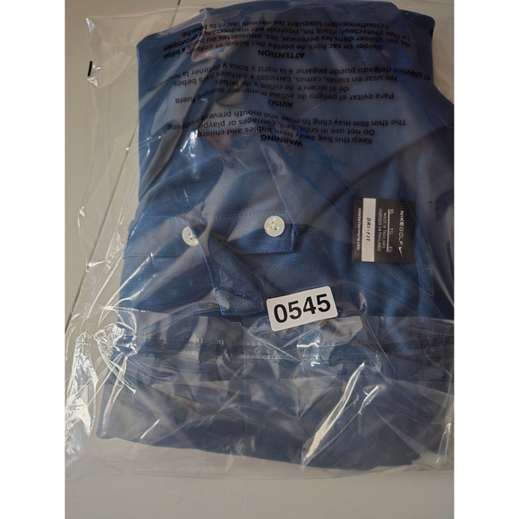 Nike Golf Polo Shirt Mens XL Fit‎ Dry Navy Blue Short Sleeve Casual RN #56323 - Picture 10 of 10